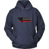 Montana Firefighter Thin Red Line