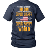 Son Deputy Sheriff (front and back design)