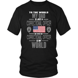 Dad Correctional Officer (frontside design) - Shoppzee