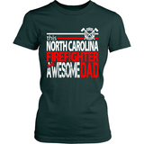 Awesome North Carolina Firefighter Dad - Shoppzee