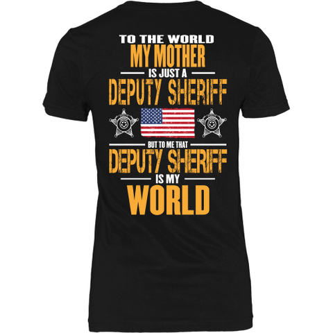 Mother Deputy Sheriff (backside design only)