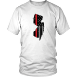 New Jersey Firefighter Thin Red Line