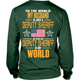 Deputy Sheriff Husband (backside design) - Shoppzee