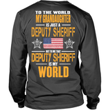 Grandaughter Deputy Sheriff (backside design)