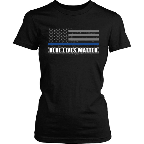 Blue Lives Matter (front design) - Shoppzee