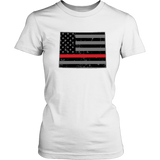 Wyoming Firefighter Thin Red Line - Shoppzee