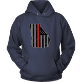 Georgia Firefighter Thin Red Line