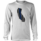 California Thin Blue Line Tee - Shoppzee