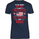 My Firefighter Son Firefighter Thin Red Line Firefighter Support