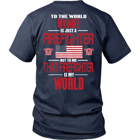 My Firefighter Wife (backside)