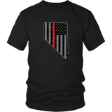 Nevada Firefighter Thin Red Line
