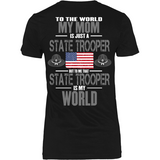 Mom State Trooper (backside design only)
