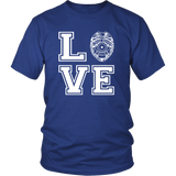 Police and Law Enforcement Love T Shirt