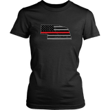 Nebraska Firefighter Thin Red Line