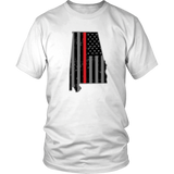 Alabama Firefighter Thin Red Line - Shoppzee