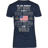 Mom State Trooper (backside design only)