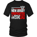 Awesome New Jersey Firefighter Dad - Shoppzee