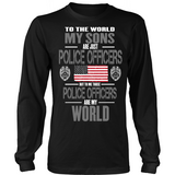 Police Officers Sons (plural and frontside design)