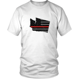 Washington Firefighter Thin Red Line - Shoppzee