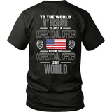 Husband Correctional Officer (backside design)