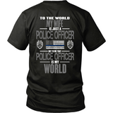 Blue Lives Matter Wife #2-twosides - Shoppzee