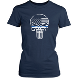 LEO Thin Blue Line American Superhero Punisher