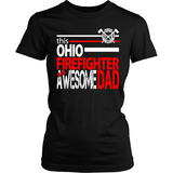 Awesome Ohio Firefighter Dad - Shoppzee