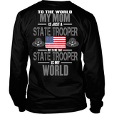 Mom State Trooper (backside design only)