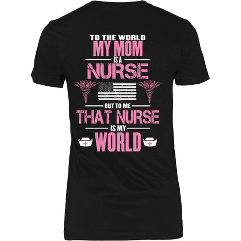 Nurse Mom (backside design only)