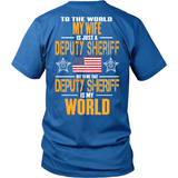 Deputy Sheriff Wife (backside design) - Shoppzee