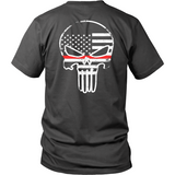 Firefighter Thin Red Line Superhero (backside design)