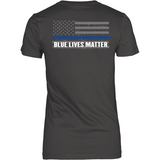 Blue Lives Matter (back) - Shoppzee