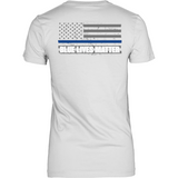 Blue Lives Matter (back) - Shoppzee