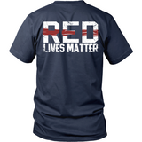 Firefighters Lives Matter (front and back shield)