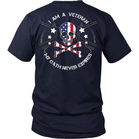 American Bad Ass Veteran Oath - Shoppzee