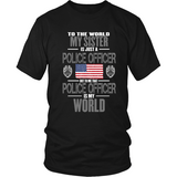 Sister Police Officer (frontside design only)