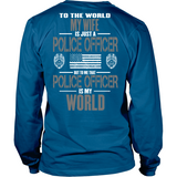Wife Police Officer (backside design) - Shoppzee