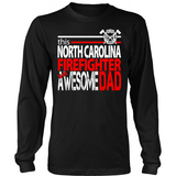 Awesome North Carolina Firefighter Dad - Shoppzee