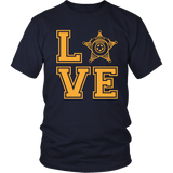 Deputy Sheriff Love T Shirt - Shoppzee