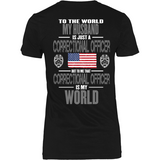 Husband Correctional Officer (backside design)