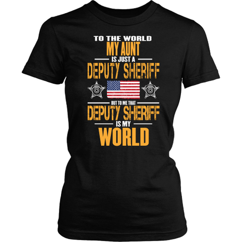 My Aunt Deputy Sheriff (frontside design)