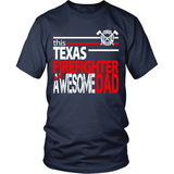 Awesome Texas Firefighter Dad - Shoppzee