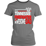 Awesome Tennessee Firefighter Dad - Shoppzee