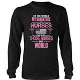 Daughters (Plural) Nurses Are My World (frontside design) - Shoppzee