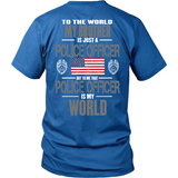 Brother Police Officer (backside design) - Shoppzee