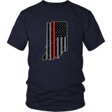 Indiana Firefighter Thin Red Line