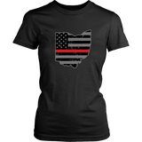 Ohio Firefighter Thin Red Line