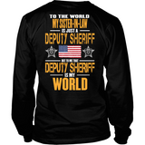My Sister-In-Law Deputy Sheriff (backside design)