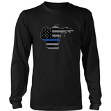 Wisconsin and UP Thin-Blue Line - Shoppzee