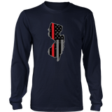 New Jersey Firefighter Thin Red Line